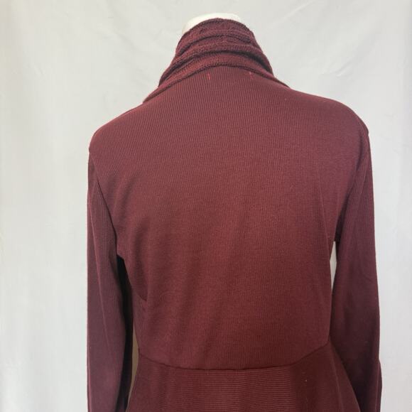 Womens  Y2K Knit Whimsygoth Asymmetrical Cardigan Size M Buckle Vamp Renfair - Picture 8 of 13